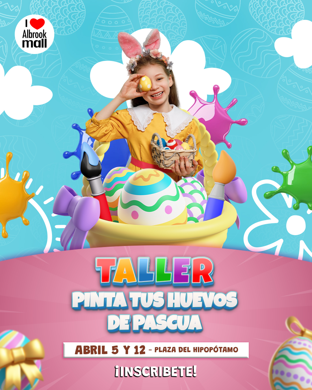 Taller / Pinta tus Huevos de Pascua