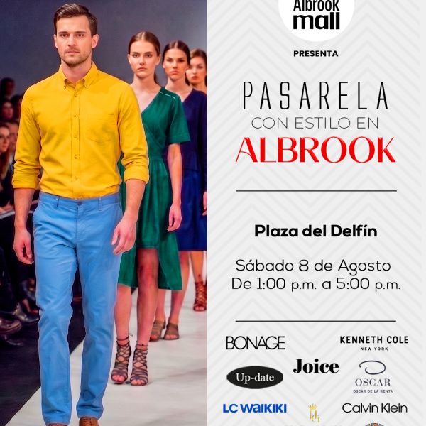 PASARELA CON ESTILO EN ALBROOK MALL