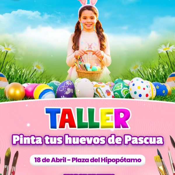 Taller pinta tus huevos de pascua