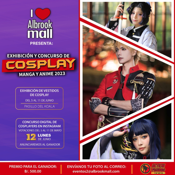 Exhibición y Concurso de Cosplay, Manga y Anime 2023