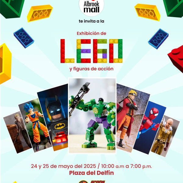 Exhibición de Lego y Figuras de Acción 2025