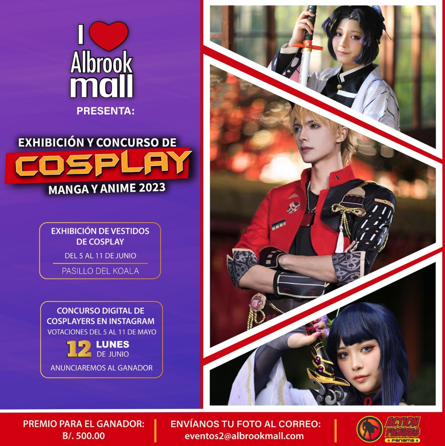 Exhibición y Concurso de Cosplay, Manga y Anime 2023